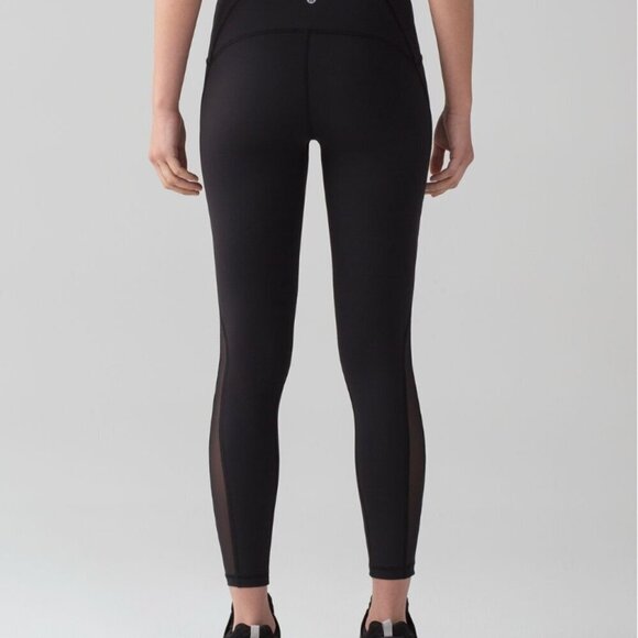 Lululemon Train Times 7/8 Pant *25" Black Size 4 - Picture 3 of 10